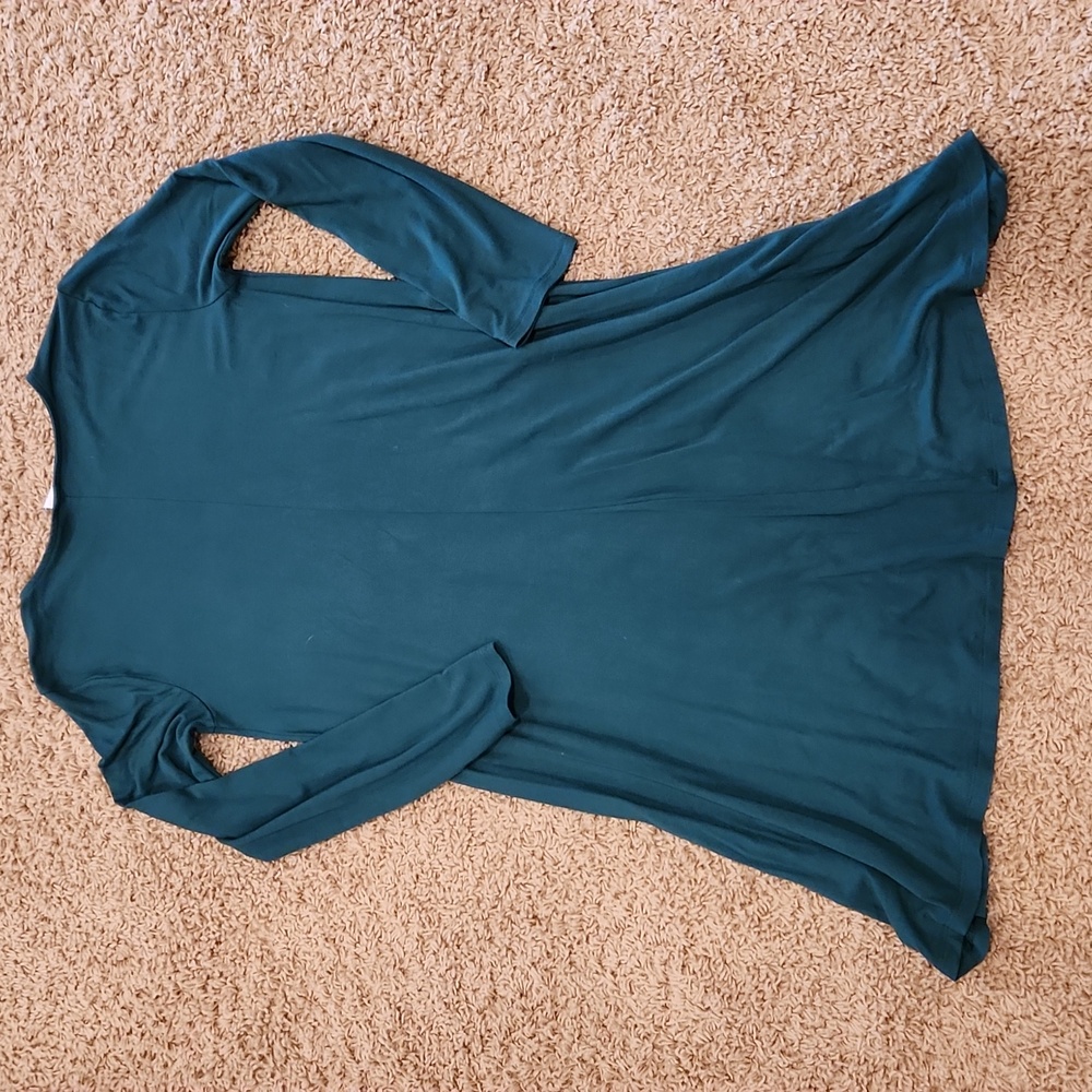 Old Navy long sleeve green dress size small - Picture 4 of 7